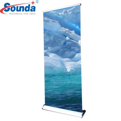 China Advertising Display Stand Banners Stand Up Banner Recycle Display Stand Roll Up Banner Roll Up Rack for sale