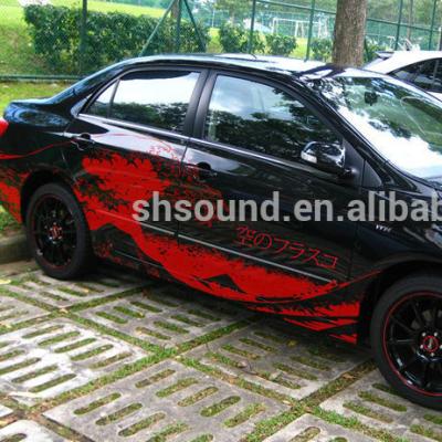 China Body Stickers Matt Vinyl Graphics Auto Film Roll, Car Vinyl Graphic, Automotive Vinyl Graphics for sale