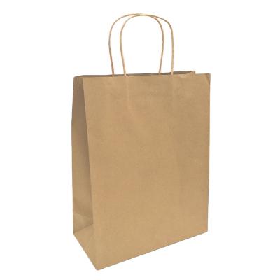 China Cheap Coffee 250g Brown Mini Paper Bag Recycled Materials Packaging Rack Up Kraft Paper Bag for sale