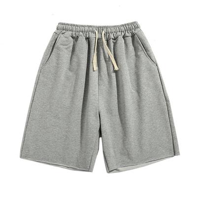 China Anti-wrinkle summer cotton casual men's shorts beach pants custom loose oversized sweatpants short pants for men for sale