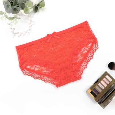 China Sustainable Women's Briefs Anti Stray Light Women's Lace Underwear Women's Panties for sale