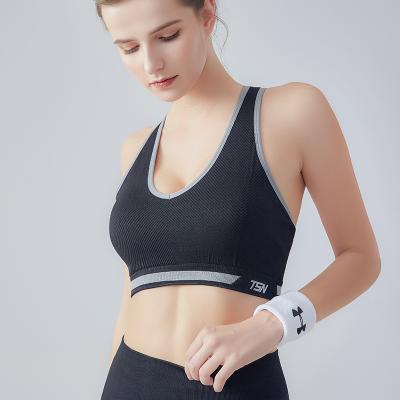 China 2021 pump sports news women's underwear women's joggling fitness bra back letter shaped push up sports bra for sale