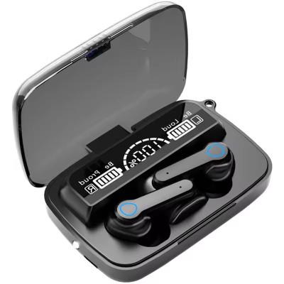 China Earbuds Hot selling M19 TWS wireless stereo earphones, waterproof earphones with charging case for sale