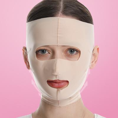 China 2022 Full Line Of JLK Chin Cheek Slim Lift Up Reusable Wrinkle Face Mask Anti V Face Strap Band for sale