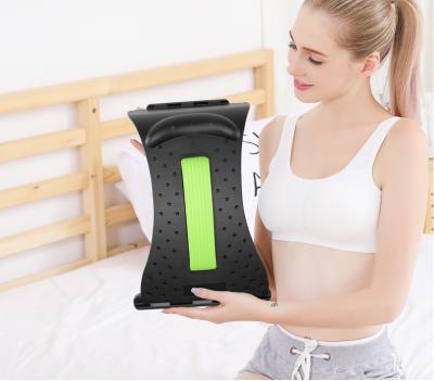 China Spinal Pain Relieve Cushion JLK Back Massager Lumbar Support Stretcher Spinal Pain Relieve Muscle Pain Relief Spine Massage Cervical Cushion for sale