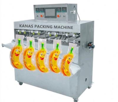 China Food popsicle tube popsicle production line / Popsicle production line / orange juice pouch jelly filling packing machine for sale