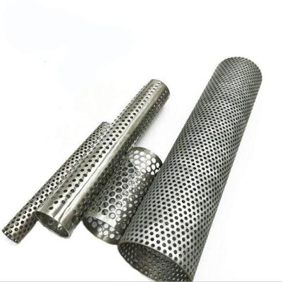 China Corrosion Resistance SS Straight Welded Pipe Filter Tubes For Candle Filter Elements for sale