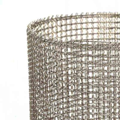 China Plain Weave Mesh Shock Resistant Shrink Galvanized Metal Wire Wrapped Crimped Woven Mesh for sale