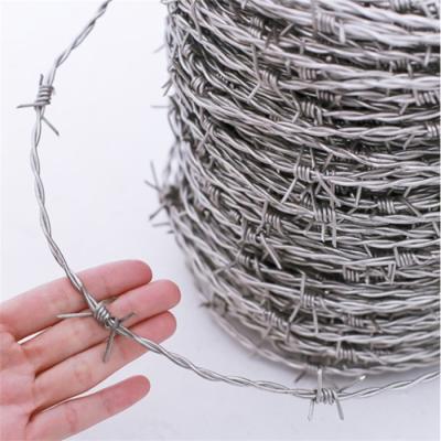 China Rust Resistant Factory High Tensile Steel Twist Barbed Wire Fence For Sale for sale