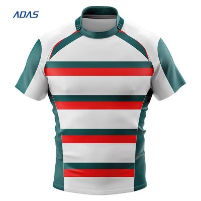 China Sublimated Rugby Training Clothes Jersey Training Wear 100% Polyester Fabric for sale