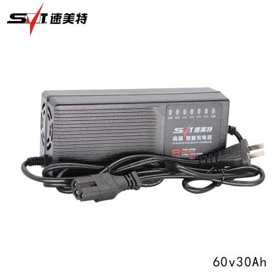 China Anti Reverse Connection 60V30ah Universal Lead Acid Battery Charger for sale