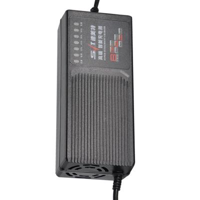 China 48V20ah Anti Power Off Connection Reverse Intelligent Automatic Motorcycle Tricycle Portable Battery Charger for sale