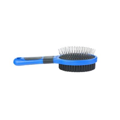 China Wholesale Stocked Custom Pet Grooming Brush Removes Tangled Hair Dogs Cats Comfort Mold Slicker Brush Remove Hair Removal Dog Hair Pet Comb for sale