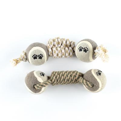 China Non-Toxic Durable Cotton Rope Knot Dog Bite Safety Interactive Medium Stored Chases Tough Puppy Twisted Dog Chew Rope Puppy Teether Toy for sale