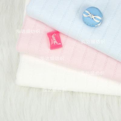 China Soil Autumn And Winter Baby Clothes Hot Selling Repellent Maternity Clothes Crawling Clothes Fabric Double Face Jacquard for sale