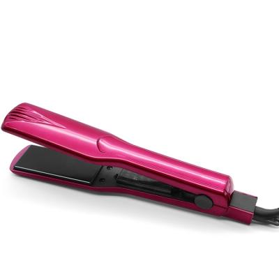 China 1 Hour Salon Steam Styler Auto Cut Atomization Function Ceramic Hair Straightener for sale