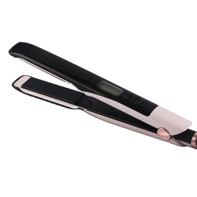 China 1 Hour Automatic Hair Cut Straightener For Salon Shop Mini Hair Straightener Floating Titanium Flat Iron for sale