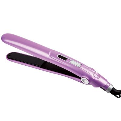 China 1 Hour Automatic Hair Cut Straightener For Salon Shop Mini Hair Straightener Floating Titanium Flat Iron for sale