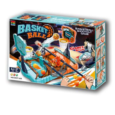 China ABS Basketball Sports Desktop Game Set Ball To Shoot Toy Finger Toy for sale