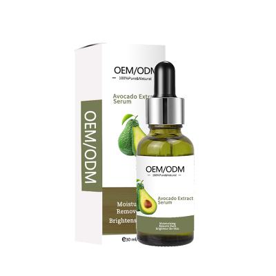 China Moisturizer OEM ODM factory price beauty face care avocado extract serum 30ml moisturize remove dark for face for sale