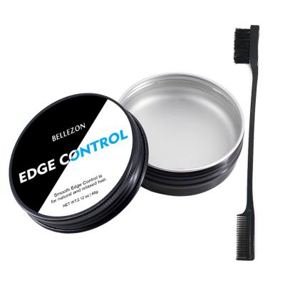 China Factory Outlet Alcohol Free Professional Barber Popular Hair Edge Shape Change Hair Wax Edge Control With Brush for sale