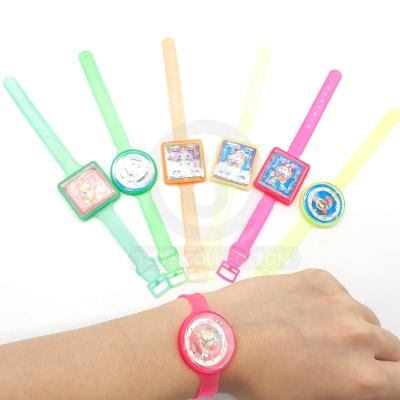 China Cheap Promotional Gift Bracelet Steel+sequin China Supplier Colorful Maze Watch Toy Kids Cute Puzzle Bracelet Colorful Maze Watch Toys for sale