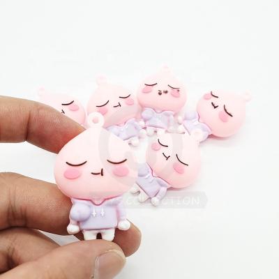 China Cute Assorted Doll Toy PVC Promotional Gifts Designs PVC Figure Small Dolls Toy For Kids Pendant Charm Decoration Collection for sale