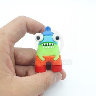 China Wholesale Cartoon Creative Monster Cartoon Toy PVC Plastic Action Figure For Kids for sale