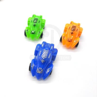 China PP Toy Cars With Printing Solid Color Plastic Mini Toys For Boy Toy Pull Back Car for sale