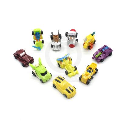 China Wholesale Plastic Car Toy For Boys Transform Robot Toy Transform Car Robot Mini Toy Car For Kids Transformer Car Toy Robot Factory for sale