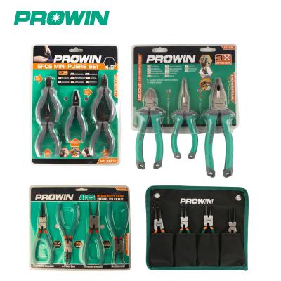 China Multi Functional Prowin A Type Zange Pliers Stop 2/3/4/5/6 Pcs Various Size Set for sale