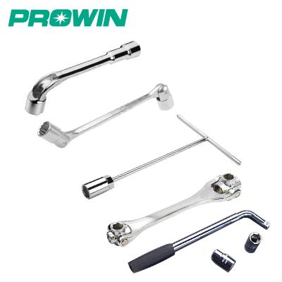 China CR-V / Wheel In-1 T L Type Safe&Durable Widening Socket Wrench 8 Universal Carbon Steel PROWIN Free Sample for sale