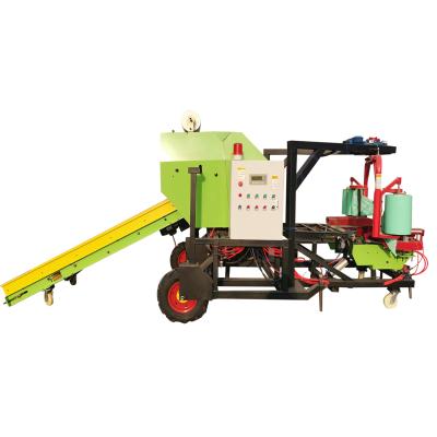 China Farms Hay Silage Baler Machine Round Hydraulic Hay Baler for sale