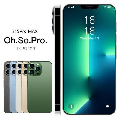 China Dual SIM Card 2022 Global Version I13 Pro 5G Max Smartphone 16GB+512GB 6.7 Inch Phone 6800mAh 5G Cellular Network 50MP Unlocked Dual SIM Phone for sale