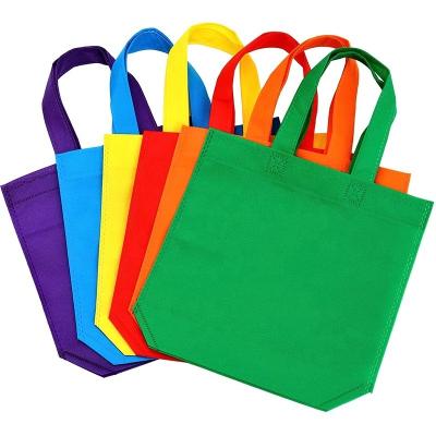 China Wholesale Promotional Shopping Folding Tote Eco-Friendly Non Woven Bag Reusable With Custom Printed Logo for sale