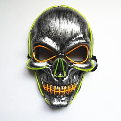 China Breathable Halloween EL Glow Light Mask Glowing EL Cold Light LED Mask Mask for sale