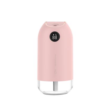 China Feel Comfortable Korean Air Humidifier USB Uultrasonic Rechargeable Cool Mist Mini Car Air Humidifier for sale