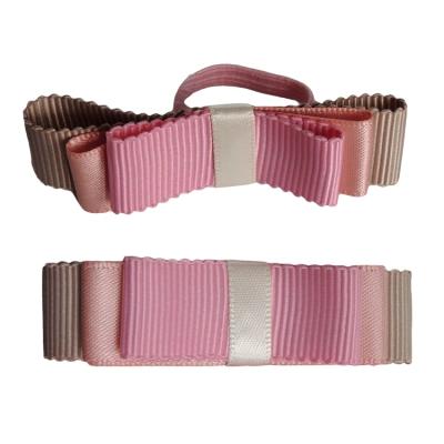 China Sustainable New Design Ribbon Bows Grosgrain For Perfume Bottle , Perfume Ribbon Bows for sale