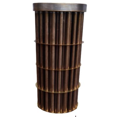 China Heat Exchanger Core Haisheng Fishing Boat Marine Type 400 Heat Exchanger Core For Ship Heat Exchanger Tank Core Tube for sale