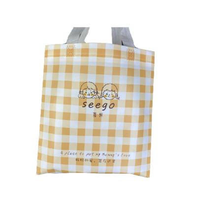 China Wholesale Recyclable Reusable Tote Non Woven Bag Promotional Shopping Bag for sale