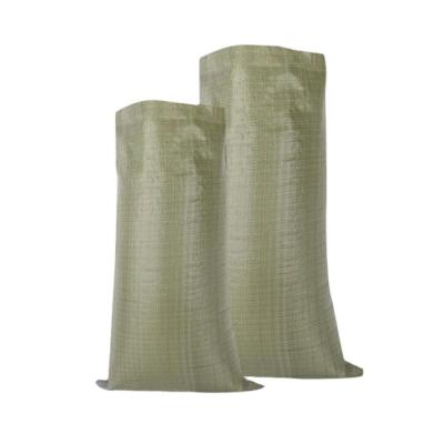 China China Recyclable PP Woven Bag Cheap Industrial Green Polypropylene PP Woven Bags for sale