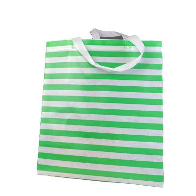 China Reusable Custom Eco-Friendly Polypropylene Bags Tote Gifts Silk Customized Logo Non Woven Item Style Promotional Shopping Bag Time Pattern for sale