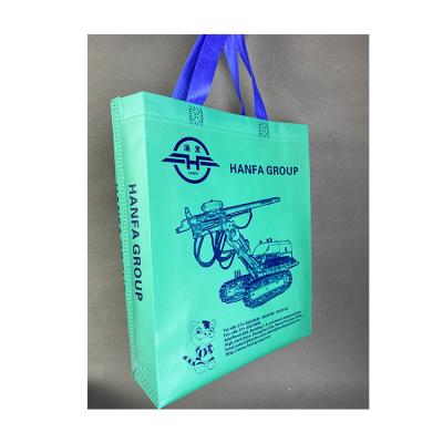 China Promotional Custom Color Laminated Non Woven Fabric Eco - Friendly Folding Tote Bag For Shopping for sale