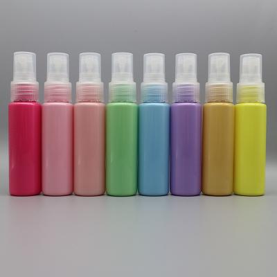 China Cosmetic Empty PET Perfume Sprayer Plastic Spray Bottle With Mist Spray Pump Cap For Travel for sale