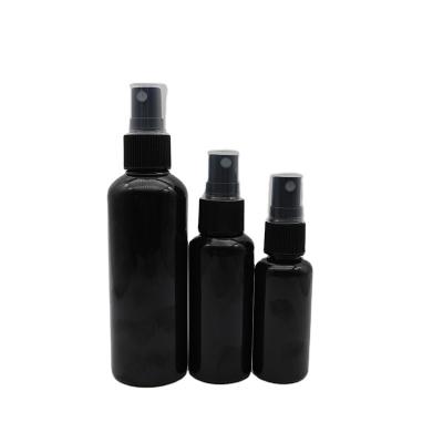 China Wholesale 30ml 50ml 100ml Oil Sprayer Pump Custom Black Plastic Oil Spray Bottle for sale