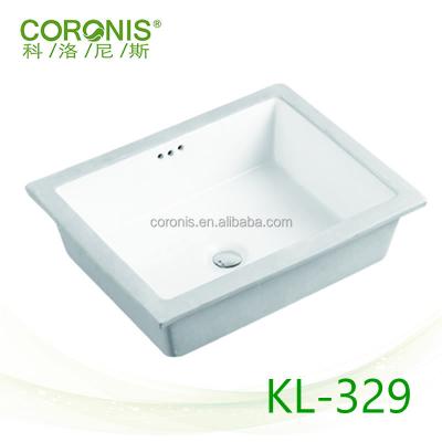 China Height Bacterial Resistance Ceramic Bathroom Undermount Wash Basin Sinks Hospital Sink for sale