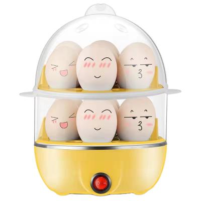 China Safety source factory double layer household silicone egg multi-function electric steamer for sale