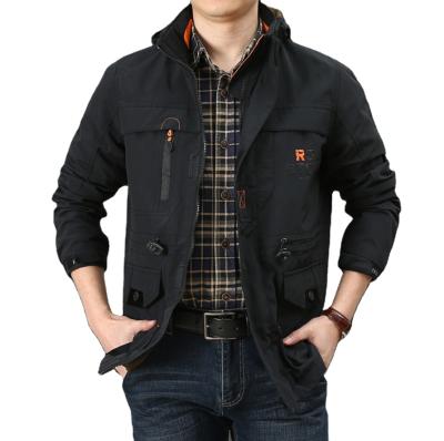 China Breathable Autumn Winter Cotton Casual Men Plus Size Mens Jackets Bomber Jackets And Coats Design With High Quality for sale