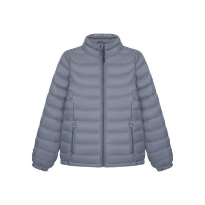 China Hot Fashion Women's Breathable Quilted Duck Down Jackets And Coats Elastic Edge And Cuff Women's Down Jacket for sale