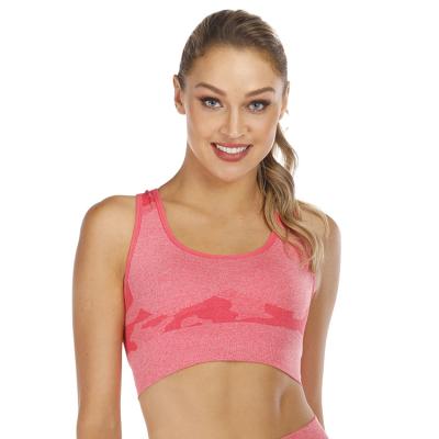 China New Sports Breathable Quick Dry Comfortable Yoga Bra Seamless Yoga Bra Tops Women Activewear Gym Clothing Women Fitness Sports for sale